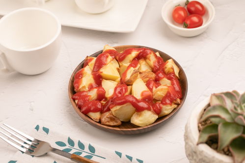 設(shè)圖油炸土豆特色小吃餐飲美食攝影圖 攝影