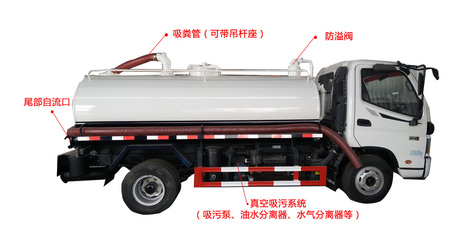 東風(fēng)小多利卡5噸吸糞車 終身保修，定義行業(yè)服務(wù)新標桿